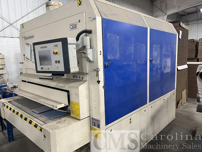 Used 2005 Heesemann MFA 6 1350 4 Head Drum, Drum, Drum, Superfinish