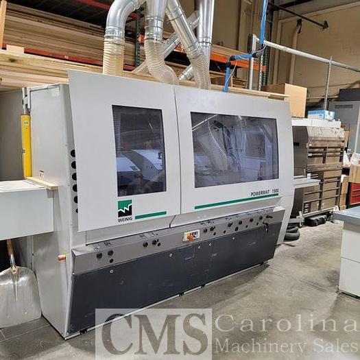 Used 2020 Weinig Powermat 1500 Moulder with R960 Grinder for Sale i...