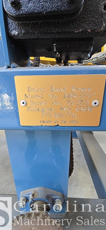 Used 2022 Baker Model C 2-Head Resaw & Deduster - Never used!
