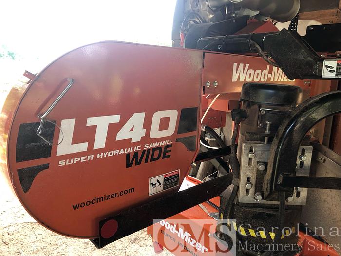 Used 2023 Wood-Mizer LT40 Wide POrtable Sawmill