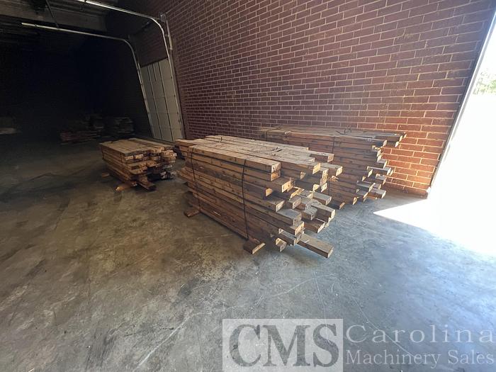 Used Wood Beams From Old Mill