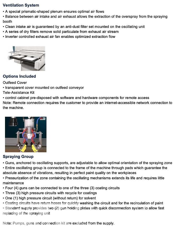 Used 2023 Makor Next-One 1300 Oscillating Sprayer System