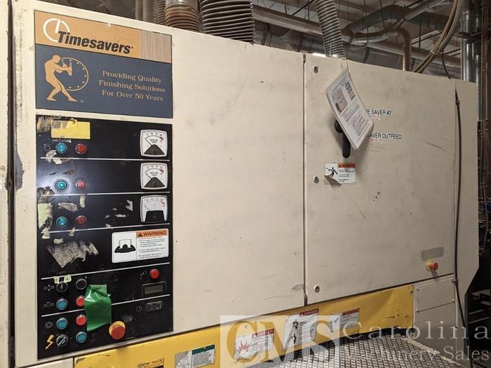 Used Timesavers 53" 3-Head + 3-Head Top & Bottom Sander Line