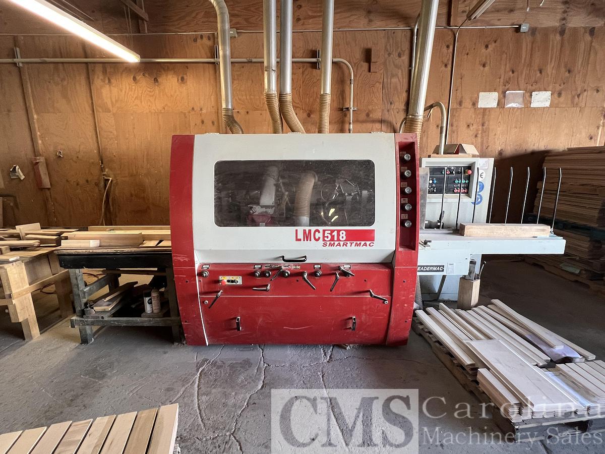 Used Leadermac LMC 518 Smartmac 5-Head Moulder