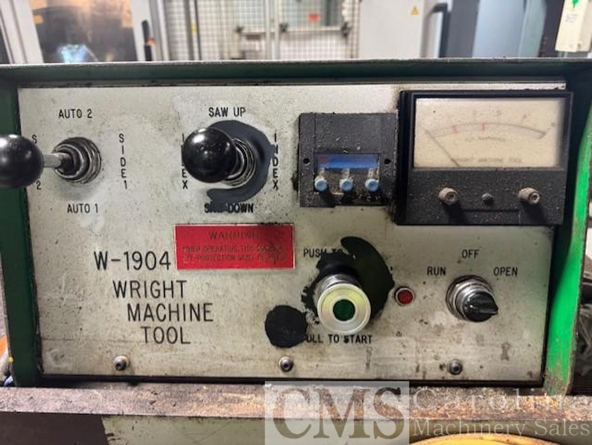 Used Wright Machine  W-1904 Side Grinder