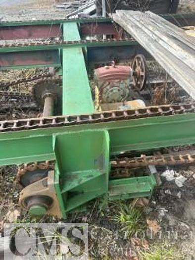 Used Chop Saw with Infeed Unscarmbler