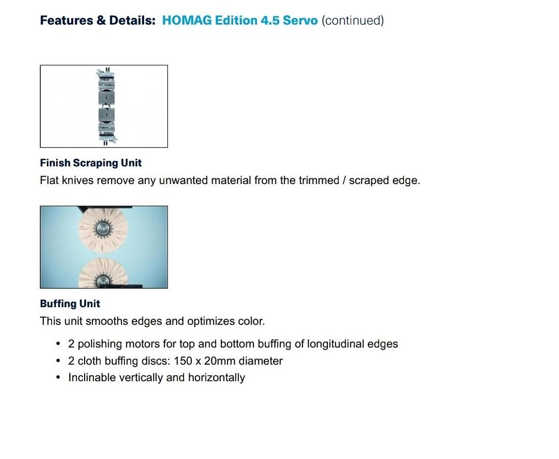 Used 2018 Homag Edgeteq S300 Edgebander