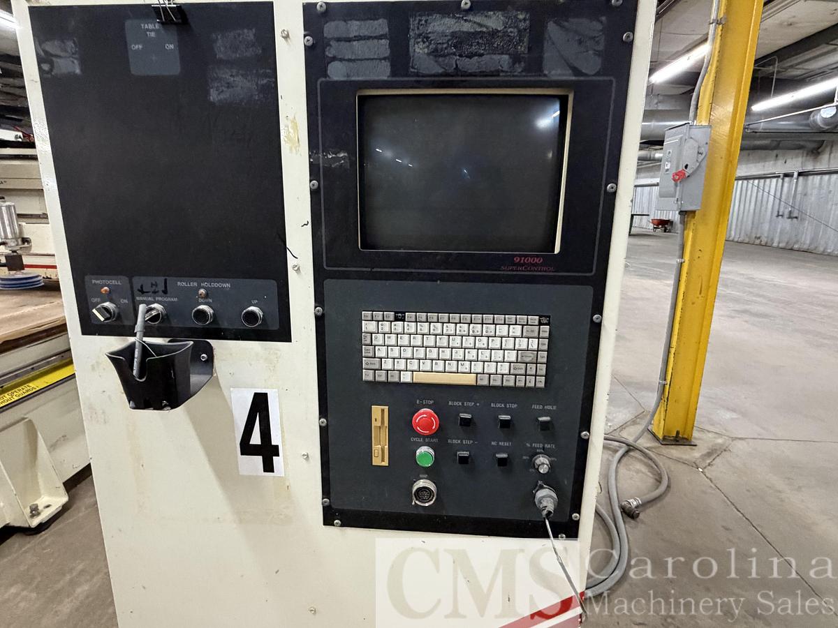 Used 2005 Thermwood Model C53 CNC Router with Roller Hold Down