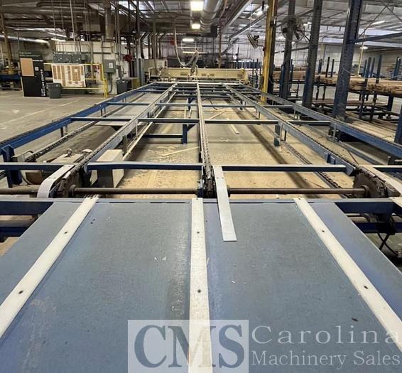 Used Newman K-20 Trim Saw w/ Infeed & Outfeed