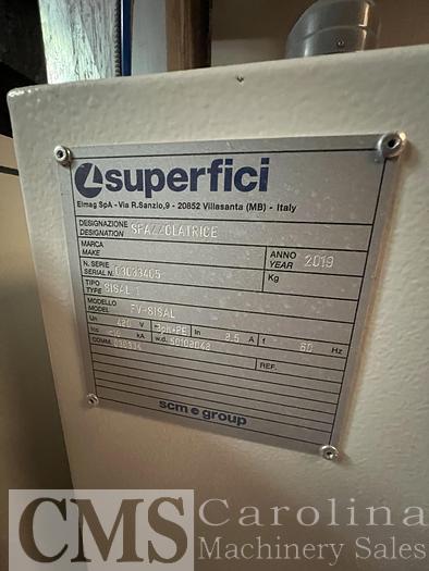 Used 2019 Superfici Compact Spray Finish Line