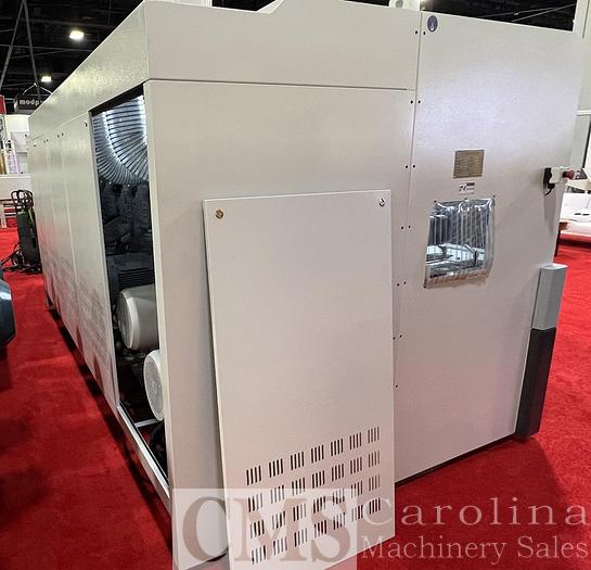 Used Woodtech 12" 6-Head Moulder with Infeed Table