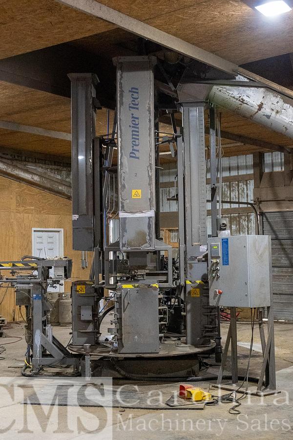 Used Premier Tech EM600 Bagger with Haybuster Grinder