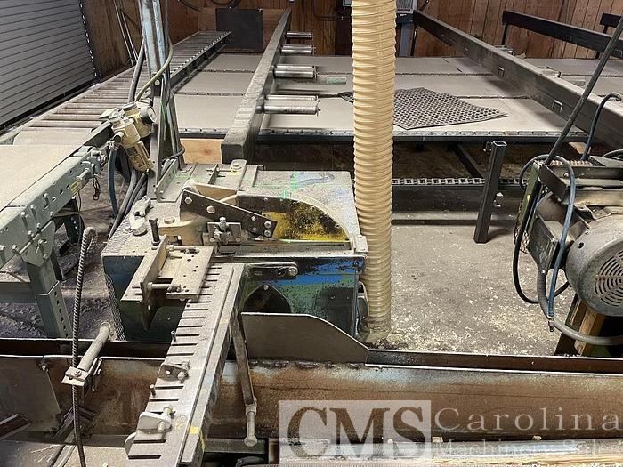 Used 2015 Mereen Johnson 3300-DCS-J Cut Line Short Block Rip Saw