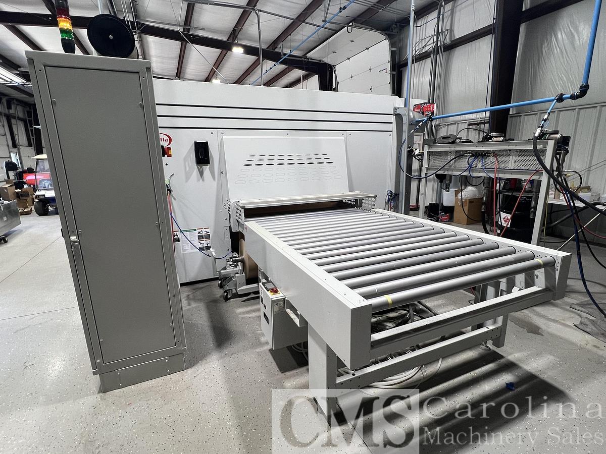 Used Cefla Mito Sprayer Finishing Line with UV Ovens