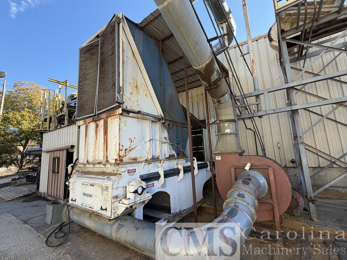 Used 2016 Vecoplan Retech RG62-150 Grinder Shredder