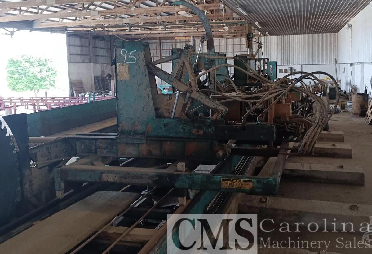 Used Helle 3-Head Block Sawmill with Vertical Edger
