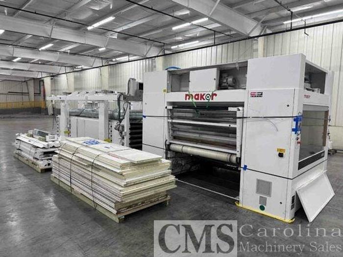Used 2021 Makor K-Two Panel Automatic Reciprocating Spraying System, With 6 tray vertical oven2021