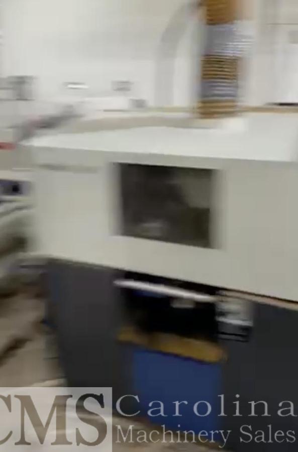 Used Raimann KM310M Gang Rip Saw with Infeed and outfeed