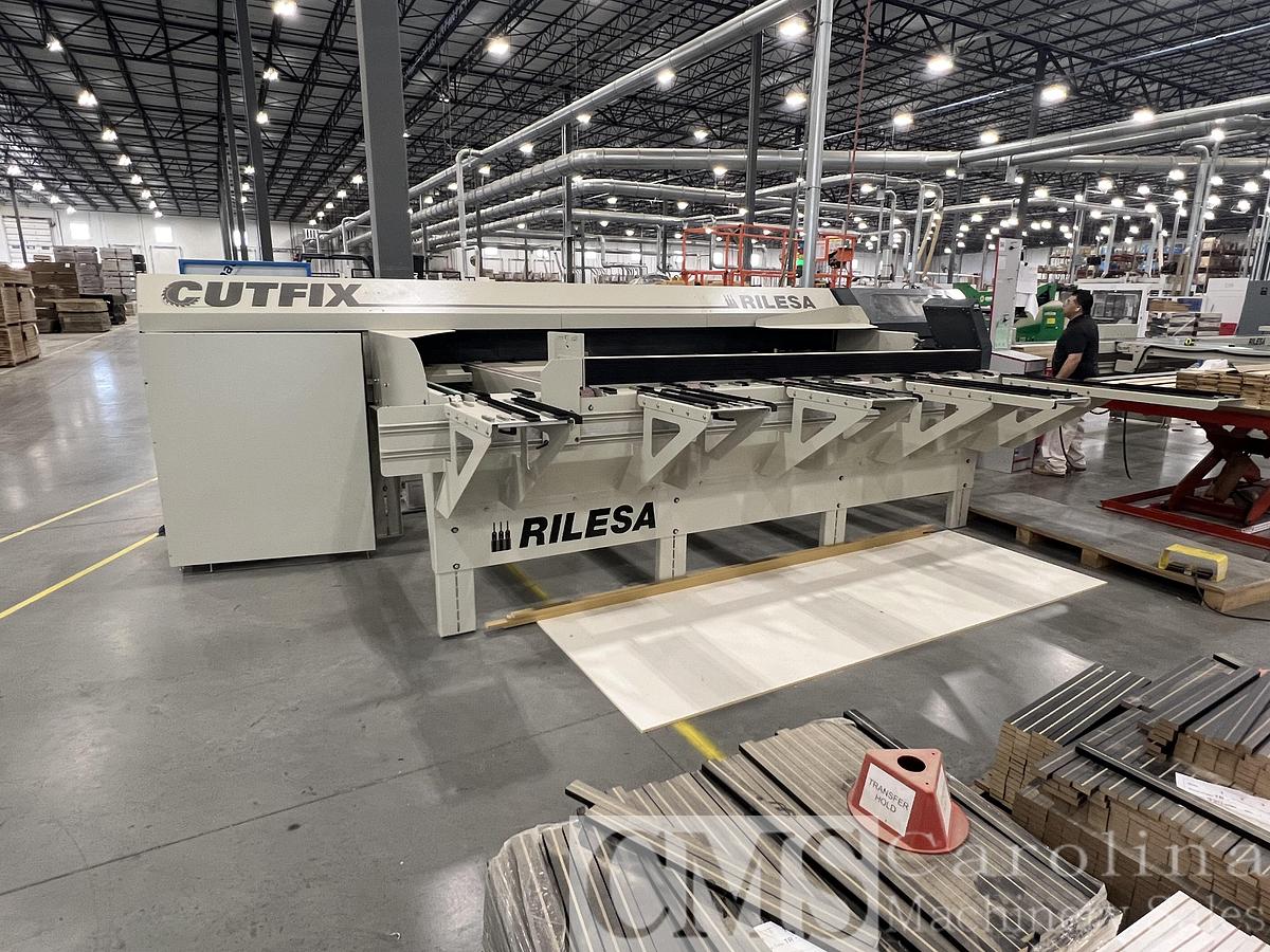Used 2020 Rilesa Cutfix Panel Cross Cut Saw System