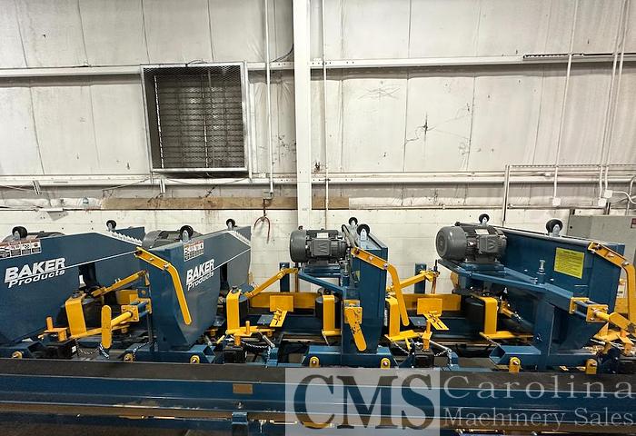 Used Baker Model C 4-Head Resaw