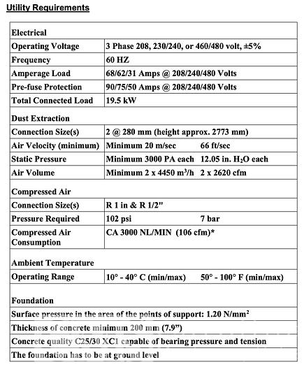 Used 2014 Weeke BHX 500 CNC Center