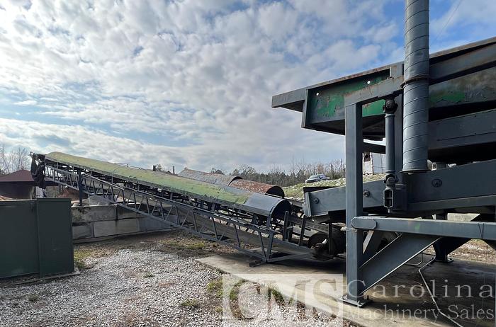 Used Heil 8x24 Drum Dryer with Webb Burner