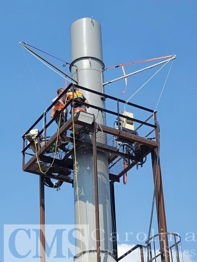 Used Heil 10.5x32 Drum Dryer and Chip Plant