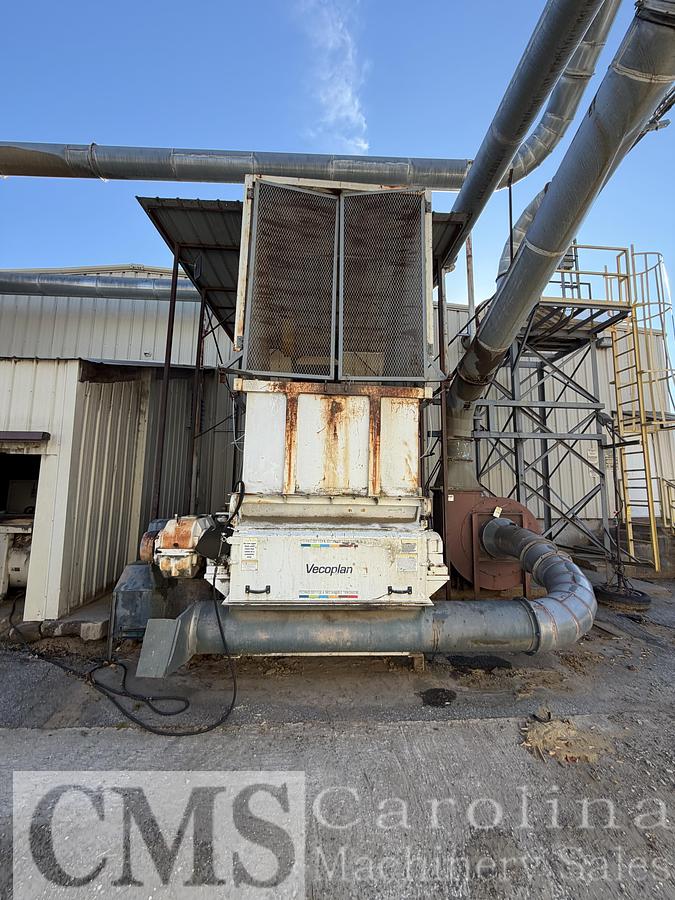 Used 2016 Vecoplan Retech RG62-150 Grinder Shredder