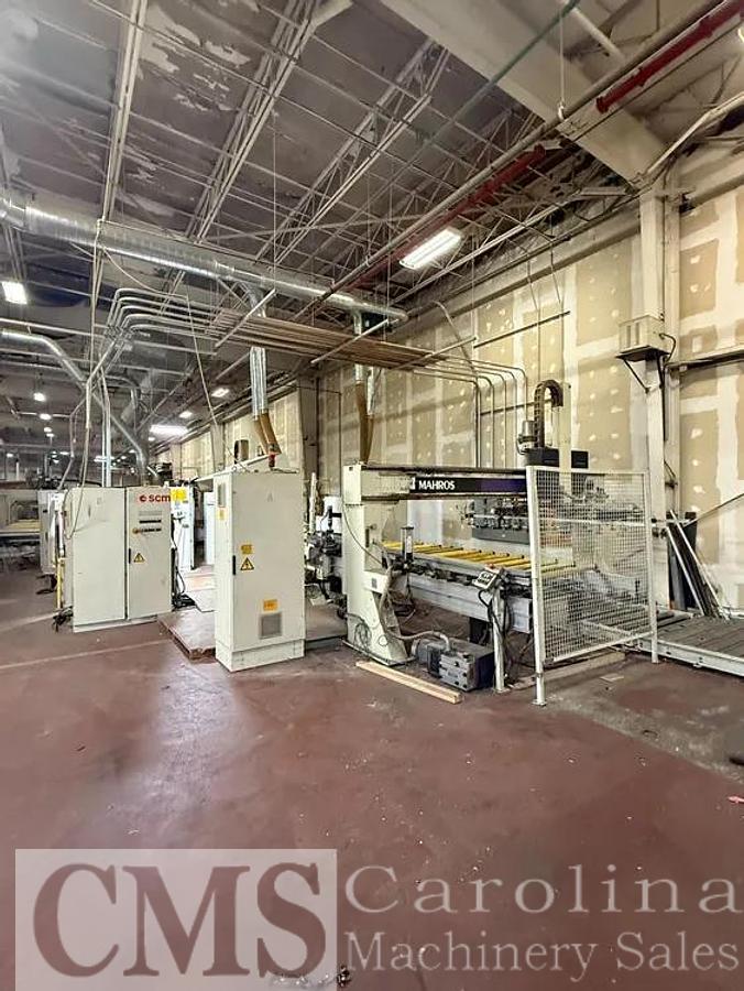 Used 2005 SCM CONCEPT NT/L DOUBLE-END TENONING LINE