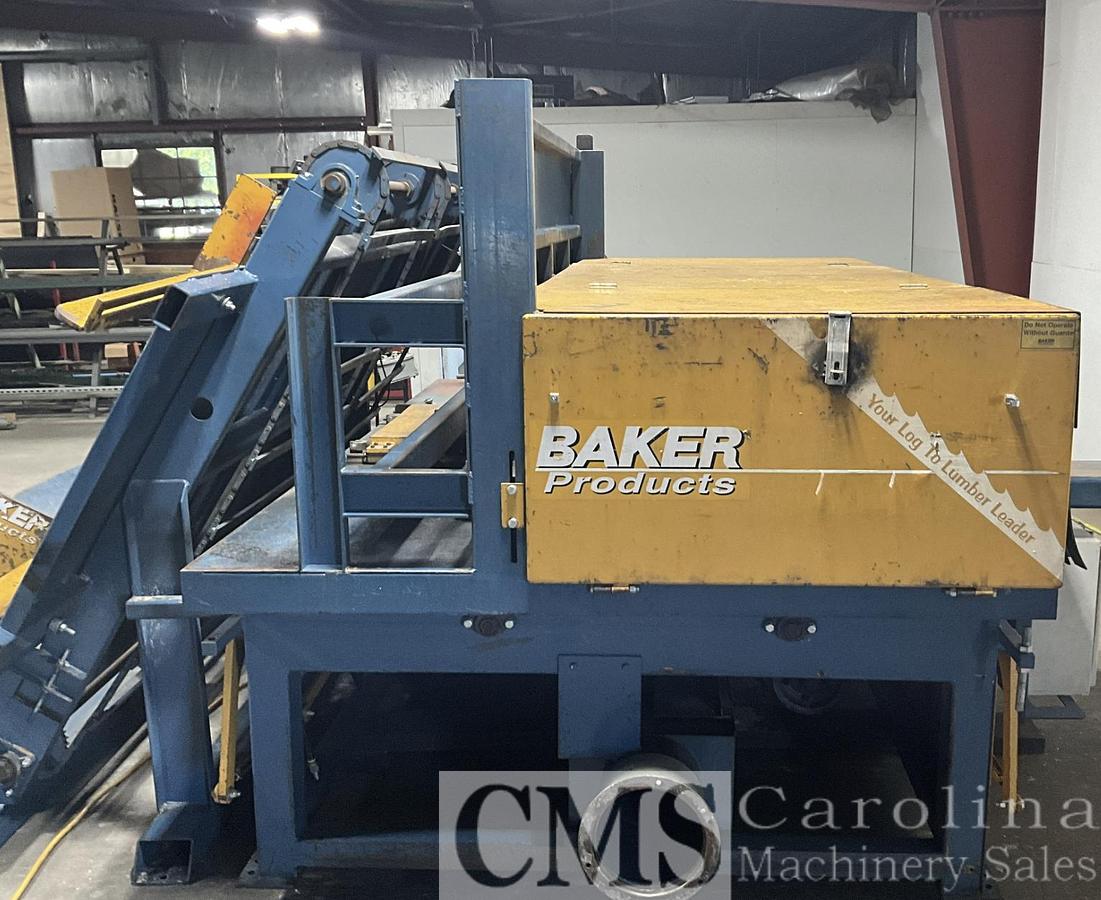 Used Baker Double Head Notcher with Infeed