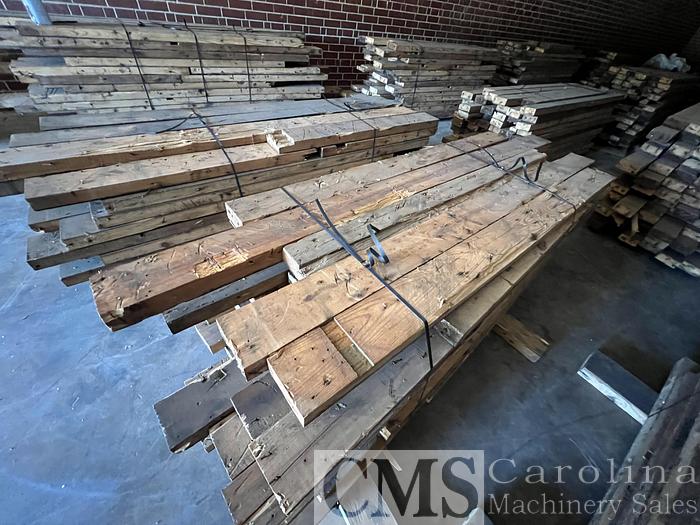 Used Wood Beams From Old Mill