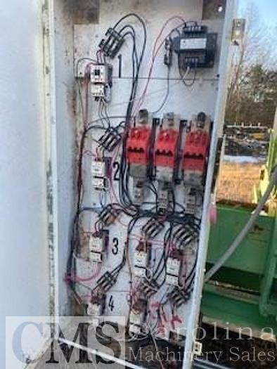 Used Newman KM16 Trim Saw with Infeed System