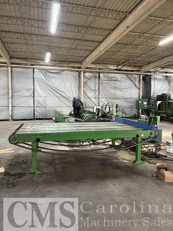 Used Morgan 4-Head Resaw with Run Around System