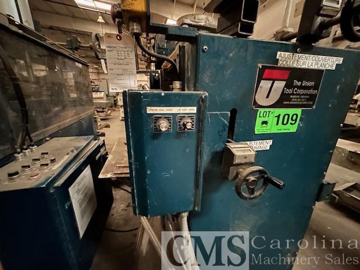 Used 2013 Union Tool 14" Double Lane Laminator Line