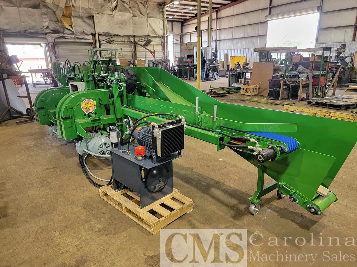 Used Morgan 4 Head Resaw With Return