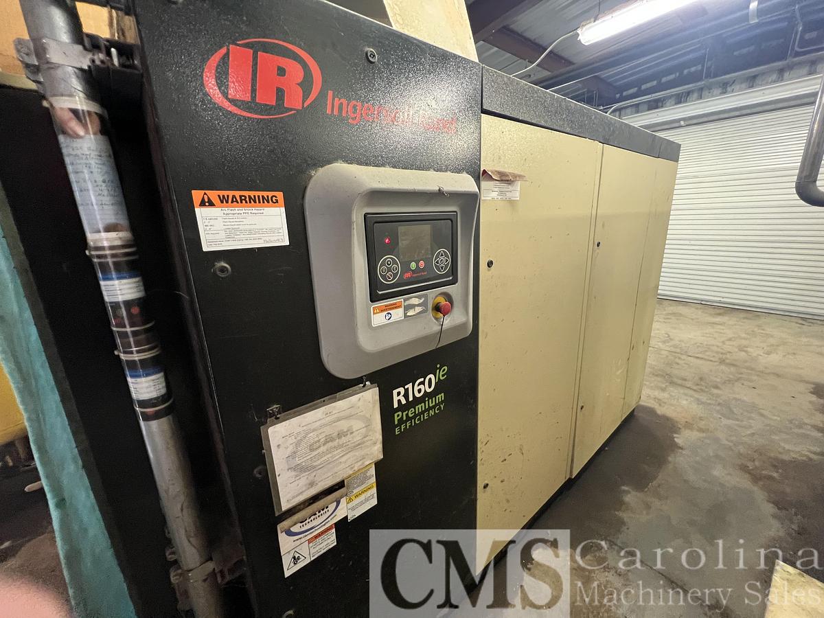 Used Quincy and Ingersoll Rand Air Compressor Room with Dryers