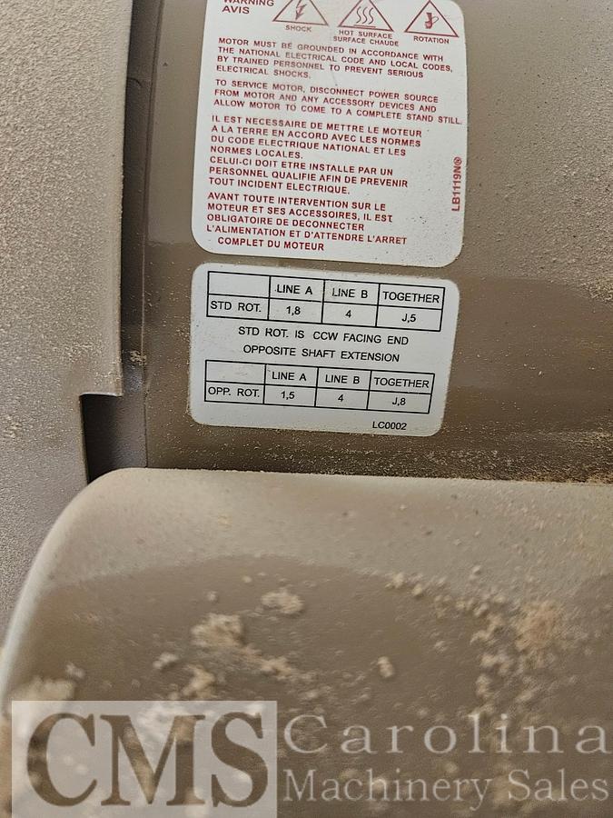 Used 2025 Woodmaster 50" Double Drum Sander