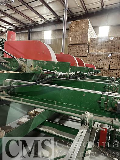 Used Newman KM16 Trim Saw with Infeed System