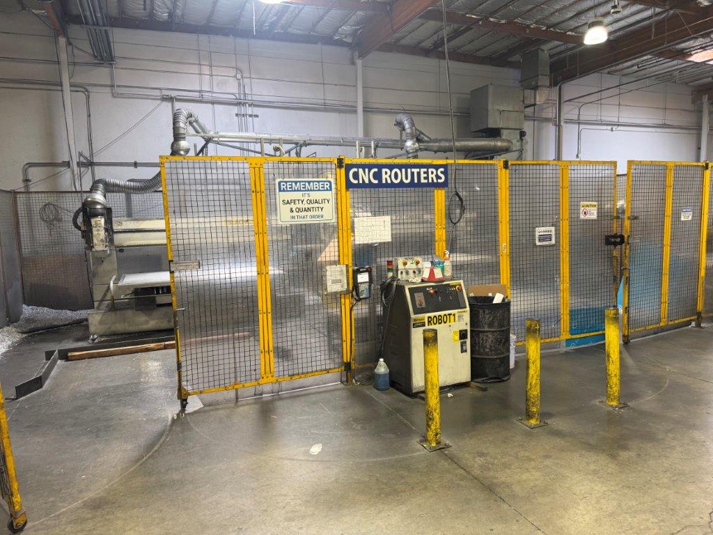 Used 2014 CR Onsrud 98C18 Routers with Robot Loading 2014