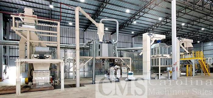 Used 2025 EHW Italia 3 TPH Pellet Mill Operation