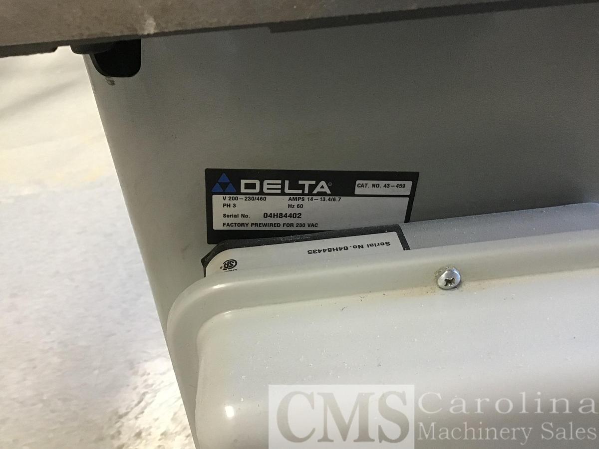 Used Delta Model 43-459 Shaper With Power Feeder