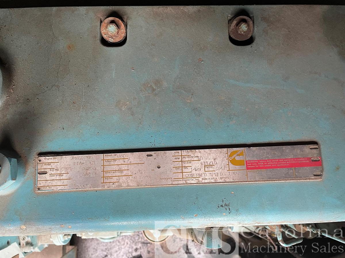 Used General Thermodynamics Lo7-41 Genset