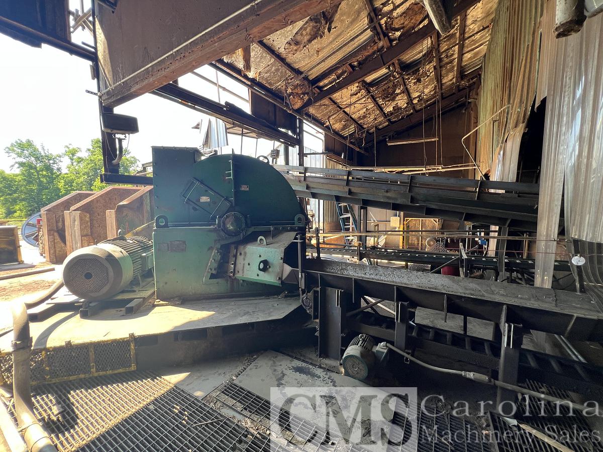 Used Complete Wood Waste Line BMM, Chipmaster, Peerless