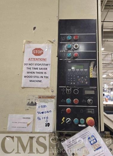 Used Timesavers 53" 3-Head + 3-Head Top & Bottom Sander Line