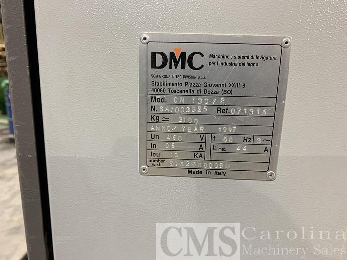 Used 1997 DMC Model CN 130/2 Wide Belt Sander