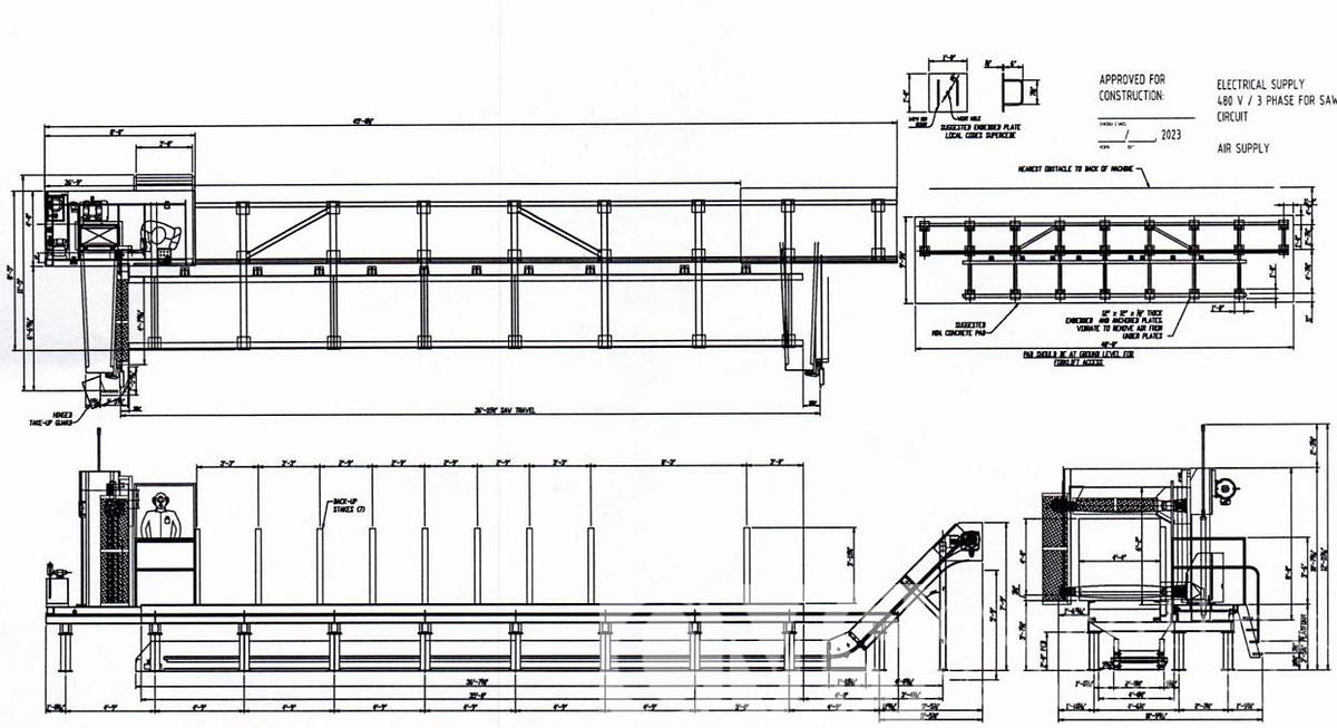 Used 2023 LM I-Cut Package Saw