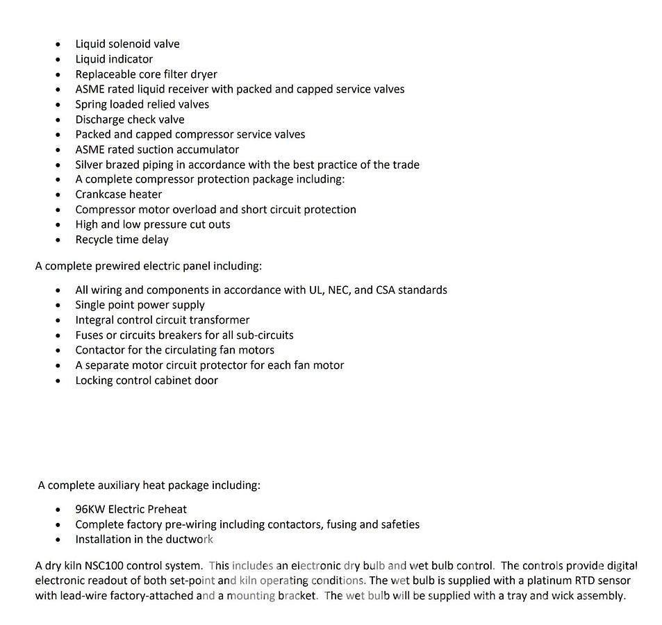 Used 2024 Nyle 40 MBF Dry Kilns