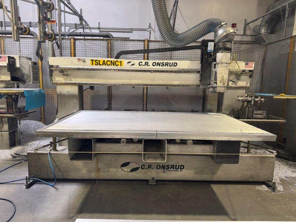 Used 2014 CR Onsrud 98C18 Routers with Robot Loading 2014