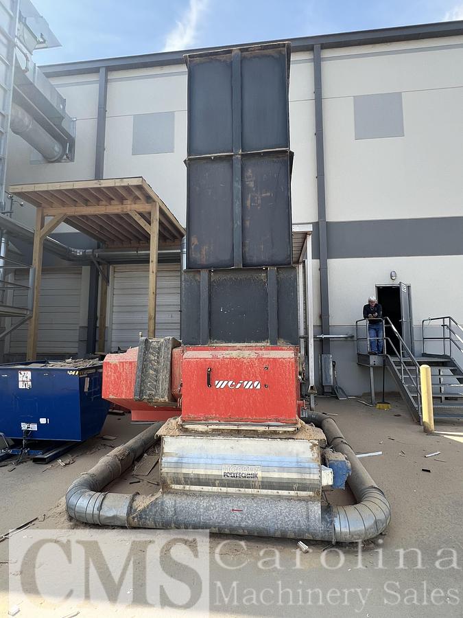 Used 2018 Weima WL10 Single Shaft Wood Shredder