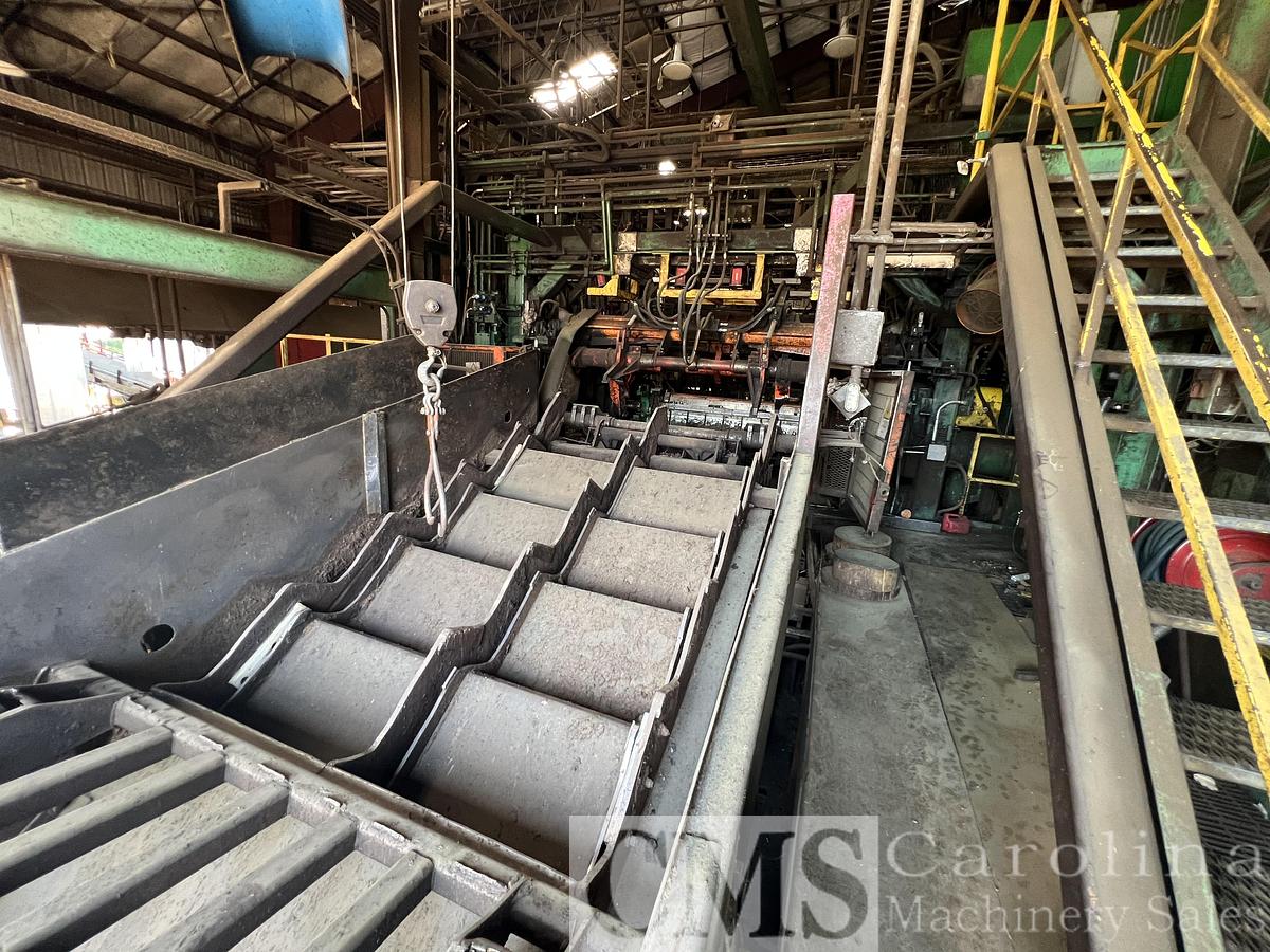 Used USNR Veneer Peeler and Stacker Green Line